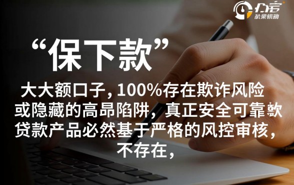 保下款的大额口子安全吗