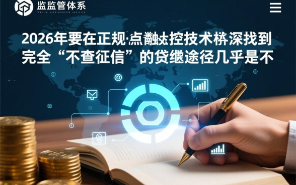 2026年不查征信贷款能下款吗