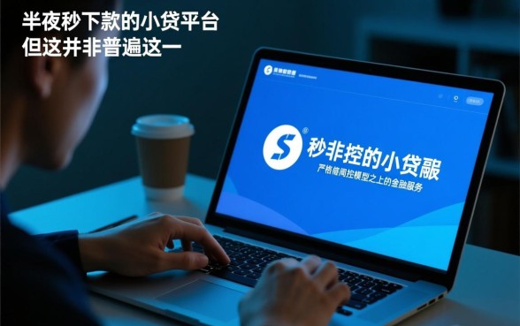半夜也能秒下款的小贷平台吗