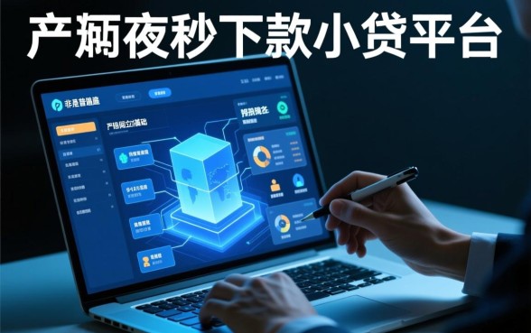 半夜也能秒下款的小贷平台吗