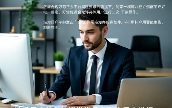 好借优品会允许用户进行二次下款操作吗