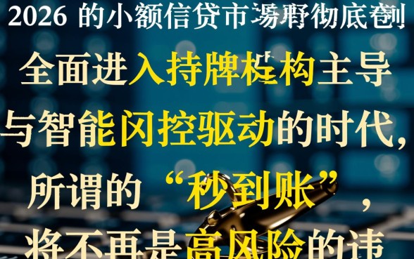 小额借款秒到账的平台2026年有哪些