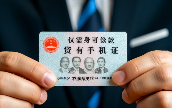 仅需身份证贷款平台有哪些,不需要手机号怎么申请? 仅需身份证贷款平台有哪些