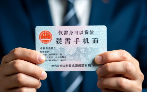 仅需身份证贷款平台有哪些,不需要手机号怎么申请? 仅需身份证贷款平台有哪些