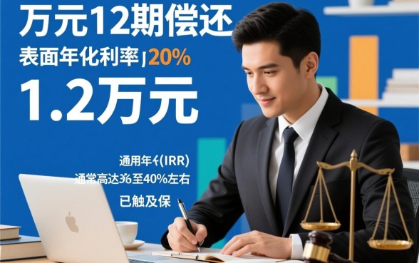 网贷借10000分12期还12000利息高吗