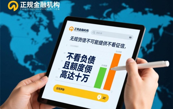 哪里可以借十万不看征信不看负债的贷款