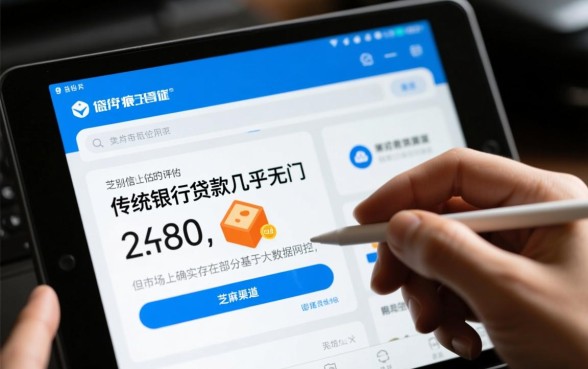 芝麻分低能下款的口子