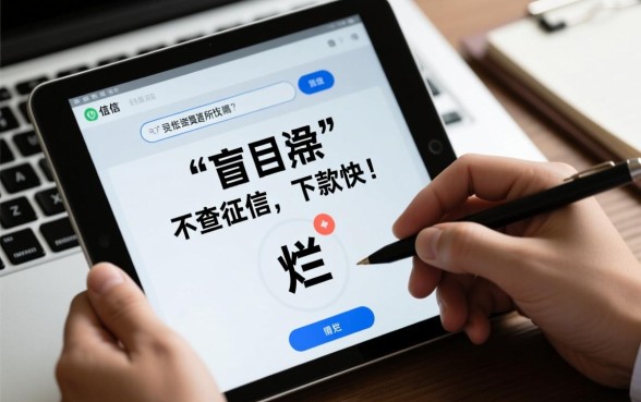 不查征信下款快是真的吗