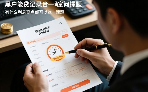 黑户能贷款的平台有什么