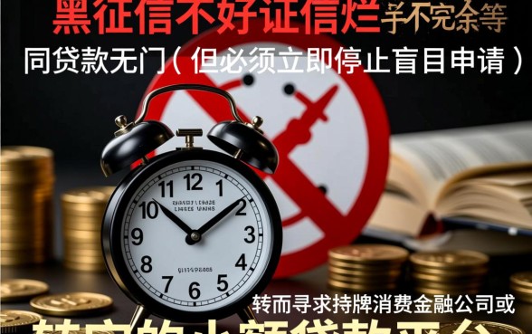 征信黑了哪里有个人小额贷款平台