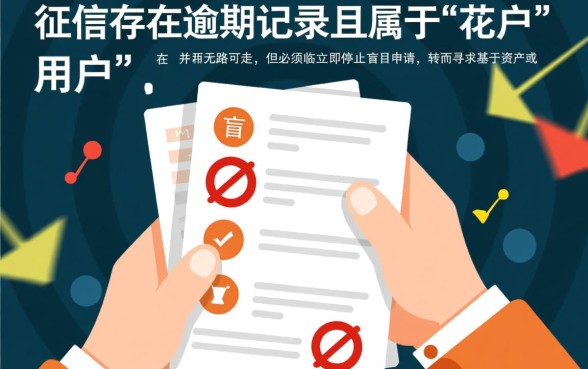 征信有逾期花户怎么贷款