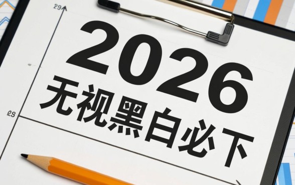 2026无视黑白必下款的新口子是什么