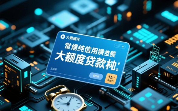 征信花大数据乱还有大额度下款的口子吗