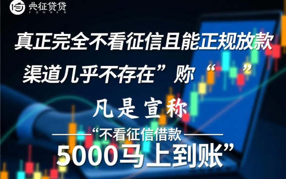 不看征信借款5000马上到账的有哪些