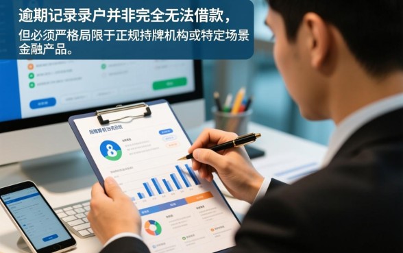 征信差有逾期哪里可以借钱