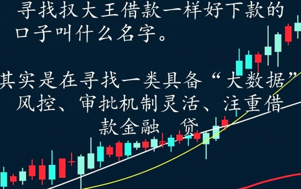 跟大王借款一样好下款的口子叫什么名字