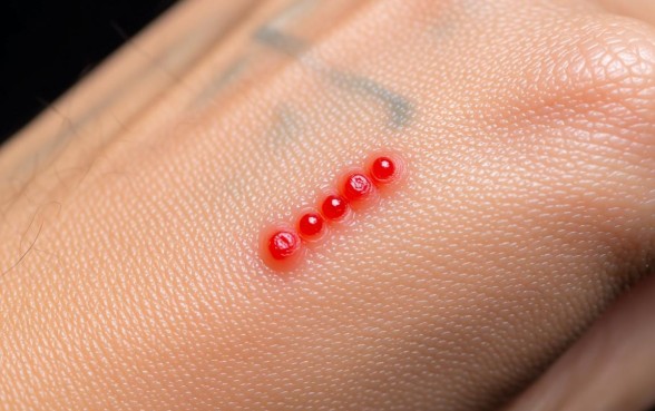 像蚂蚁咬的口子是什么病症