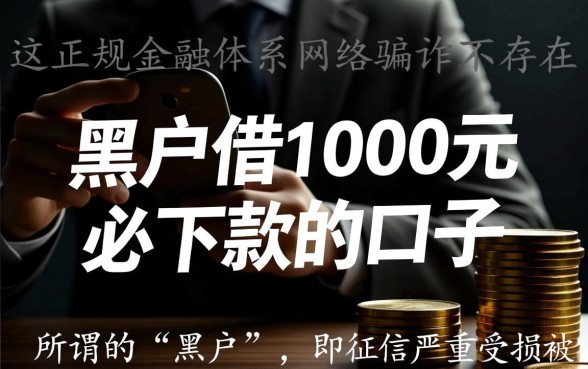 黑户借1000元必下款的口子是真的吗,黑户1000元秒下款哪里有 黑户借1000元必下款的口子是真的吗