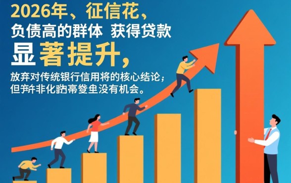 2026年征信花负债高能下款吗