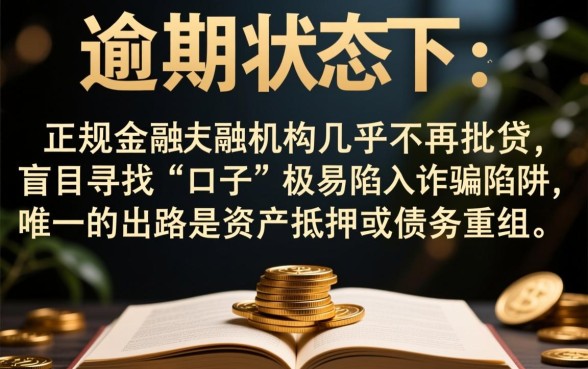 当前网贷款逾期严重还能有下款的口子吗