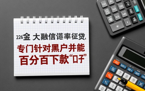 2026年不看征信黑户能下款吗