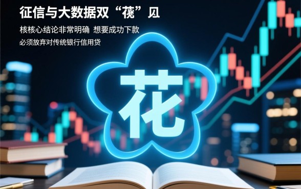 征信花大数据花了2026能下款吗