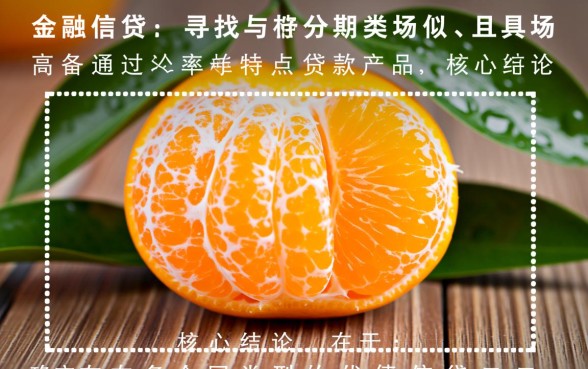 还有没跟桔子分期一样的好下款贷款口子