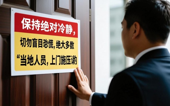 花呗借呗逾期当地人员找我调查怎么办