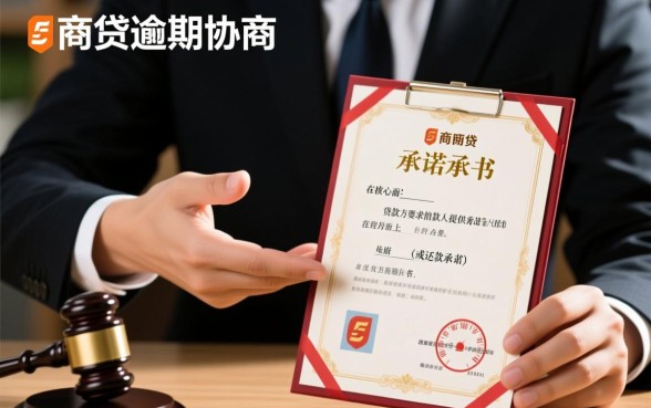 网商贷逾期协商让提供承诺证书合法吗