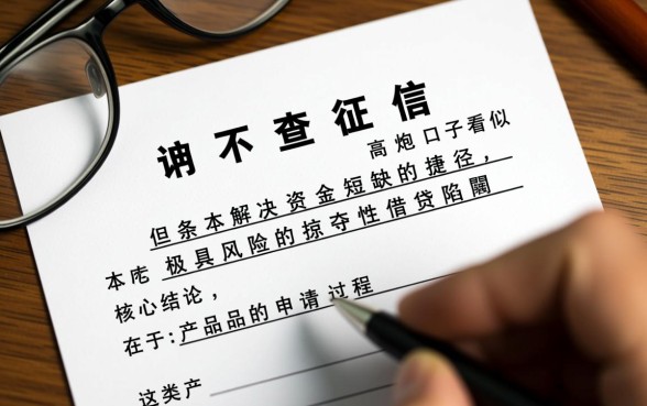 不查征信的高炮口子申请过程是怎样的