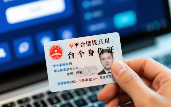 哪个平台借钱只用一个身份证就可以了