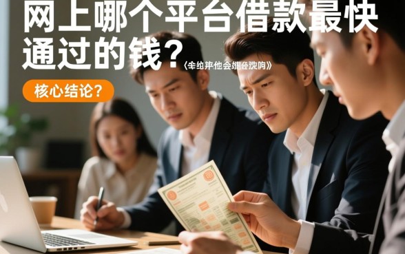 网上哪个平台借款最快通过