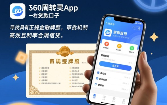 像360周转灵app一样的贷款口子有哪些