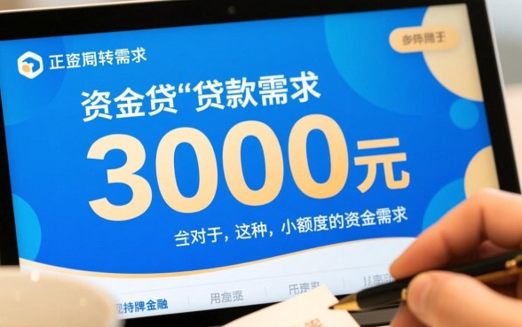 可以贷3000元的贷款平台有哪些呢