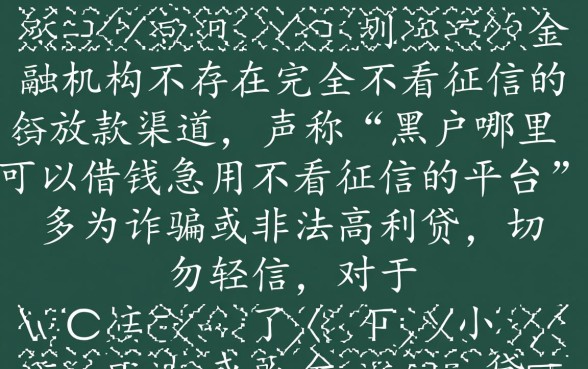 黑户哪里可以借钱急用
