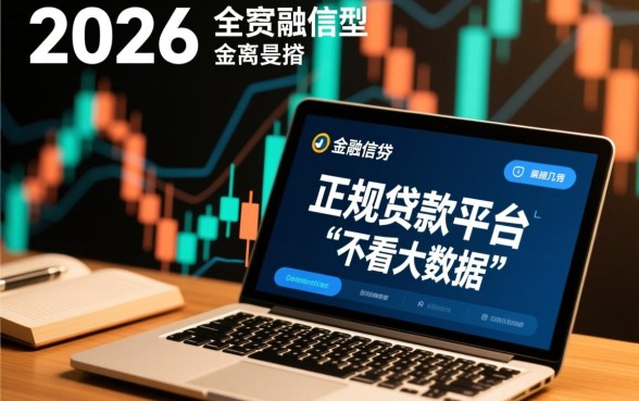 不看大数据的贷款平台2026有哪些