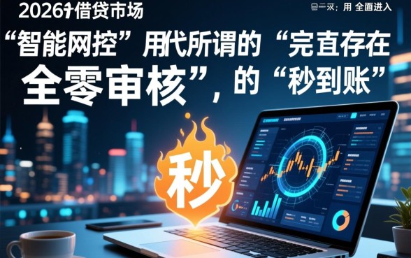 2026网上借钱不需要审核秒到账