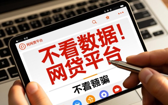 最好借钱的网贷平台不看数据是真的吗