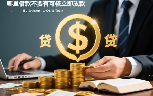 哪里借款不需要审核立即放款安全可靠