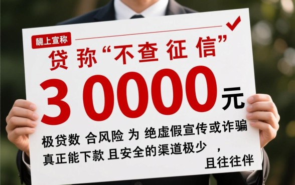 不查征信的3000小额贷款能下款吗