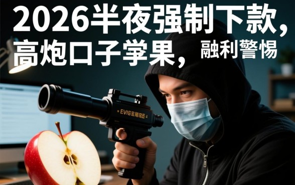2026半夜强制下款的高炮口子苹果是真的吗