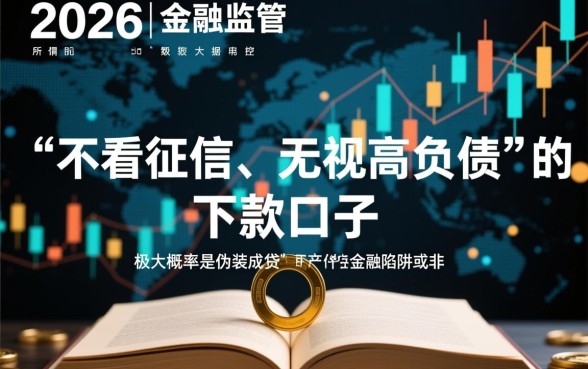 2026不看征信负债高能下款的口子有哪些