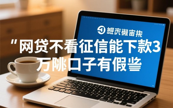 网贷不看征信能下款3万的口子有哪些