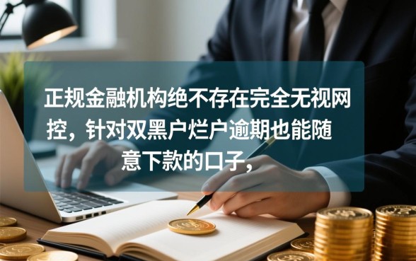 双黑户逾期无视风控能下款的口子