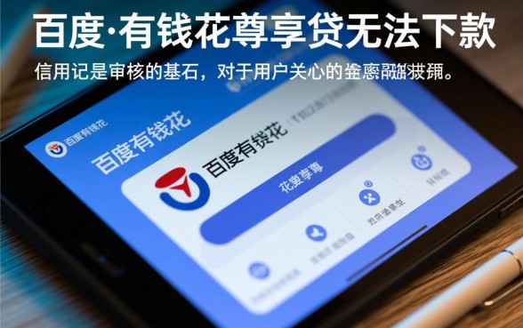 百度有钱花尊享贷能下款吗