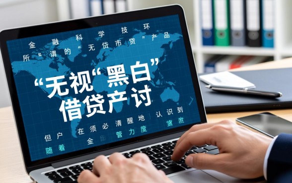 2026无视黑白贷款口子有哪些