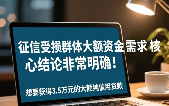 2026烂户急需3万5能下款的口子有哪些
