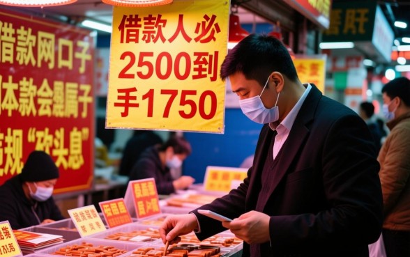 借款2500到手1750的网贷口子在哪里