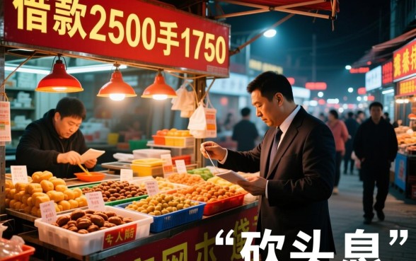 借款2500到手1750的网贷口子在哪里