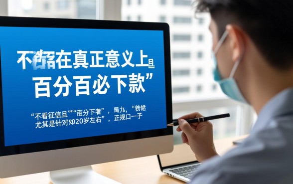 2026不看征信必下款的口子20岁能下吗,哪里有? 2026不看征信必下款的口子20岁能下吗